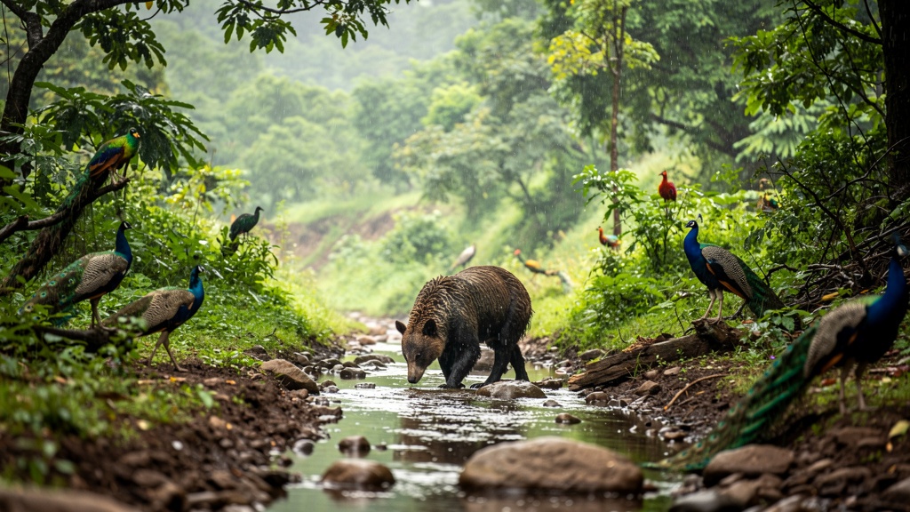 Jessore Sloth Bear Sanctuary forest
