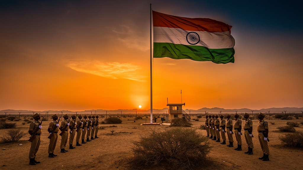 Nada Bet border ceremony